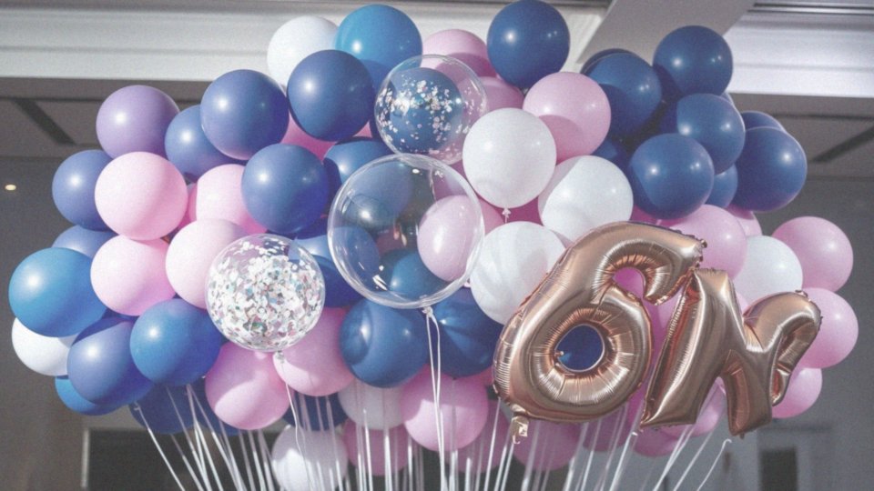 Jak ułożyć balony na stojaku, aby wyglądały efektownie?