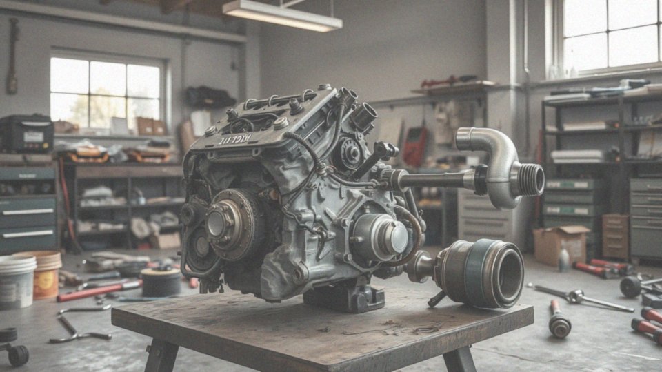 Jakie części składają się na silnik 1.9 TDI 105 KM?