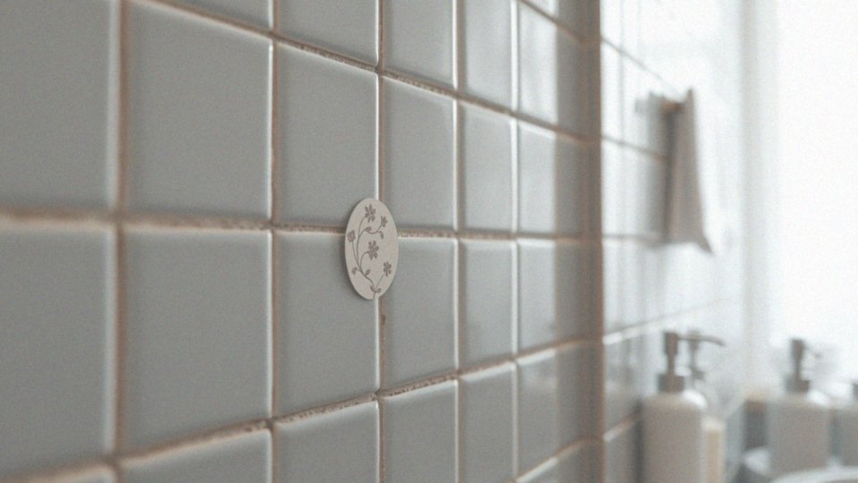 Jak można wykorzystać naklejki na dziury w płytkach?