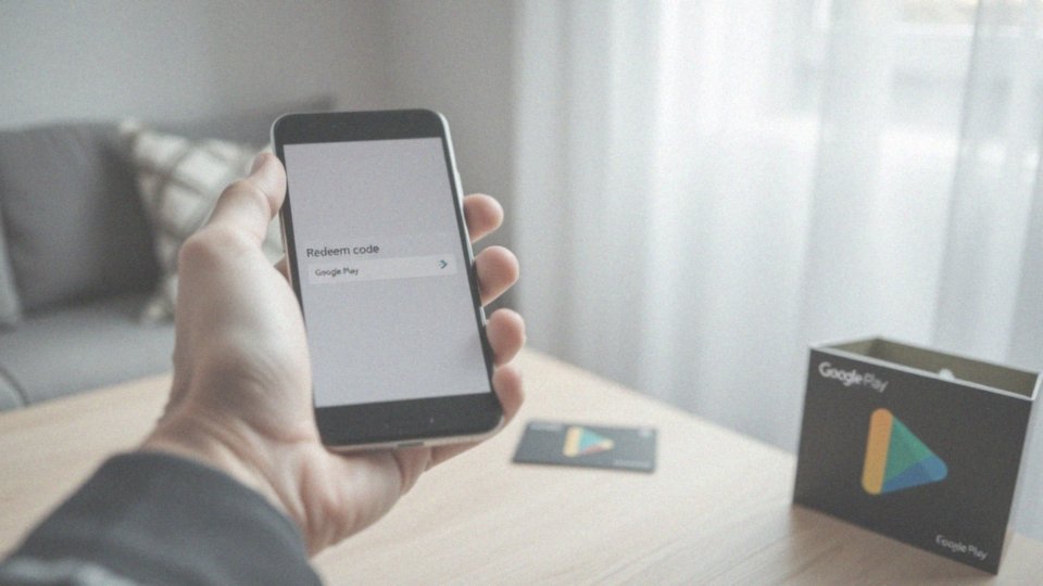 Jak zrealizować kod karty podarunkowej Google Play?