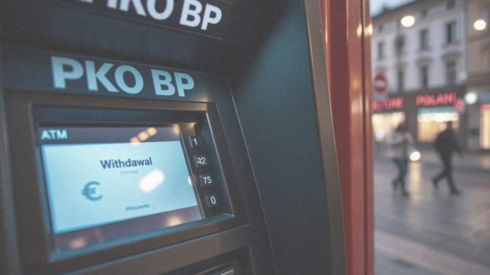 Jak wygląda wypłata euro z bankomatu PKO BP?