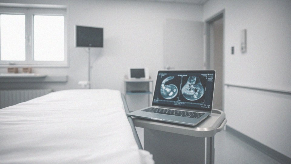 Jakie czynności należy podjąć przy diagnozie hiperechogeniczności trzustki?