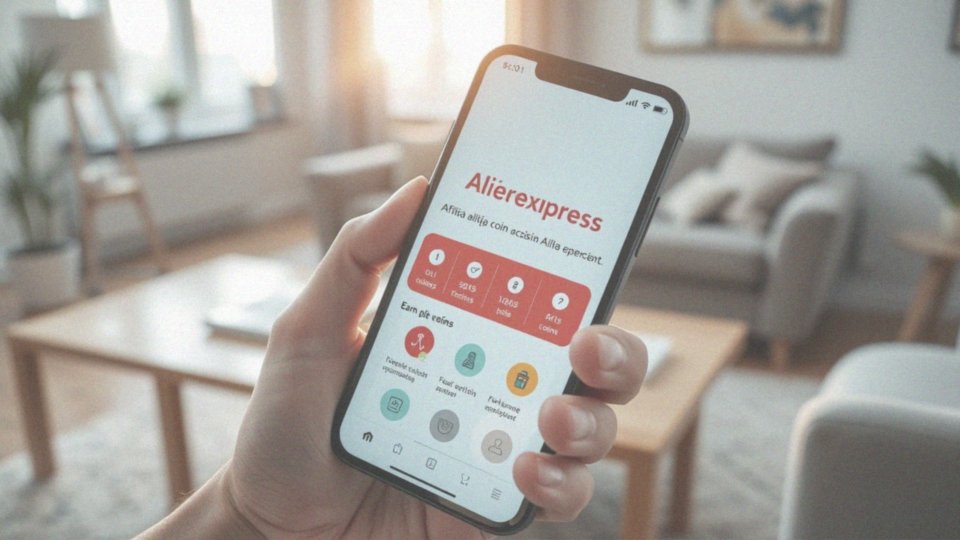 Jak korzystać z aplikacji Aliexpress, aby zdobyć monety?