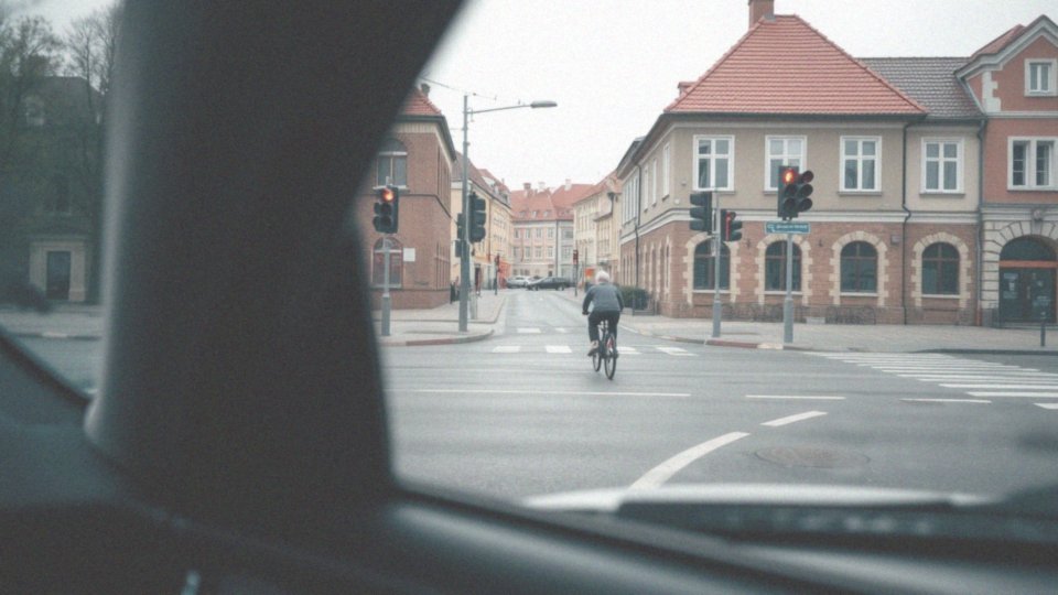 Jakie są przepisy dotyczące wyprzedzania rowerzystów na skrzyżowaniu?