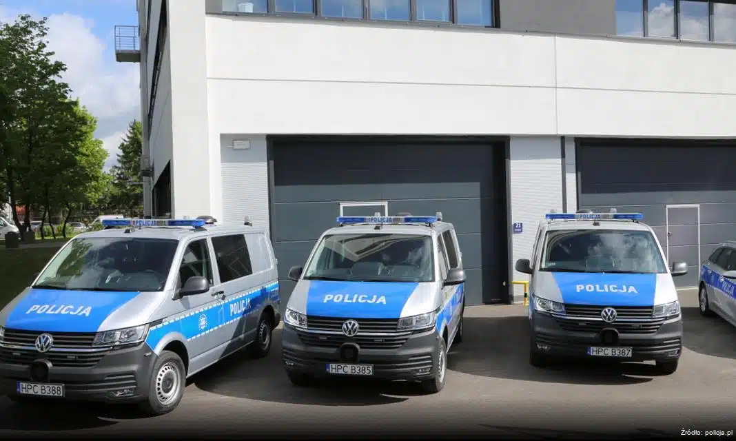 Spotkanie policjantów z przedszkolakami w Myszkowie